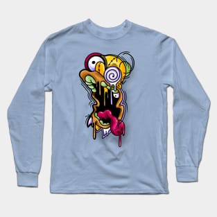 Trippy Homer Long Sleeve T-Shirt